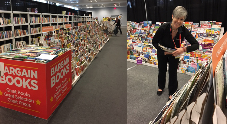 Book Depot sales team at Book Expo America 2017.